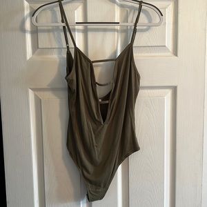 Tobi Green Bodysuit